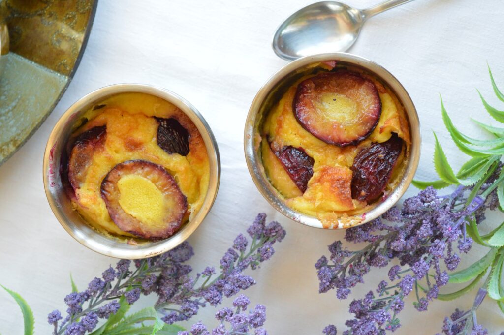Easy Plum Clafoutis