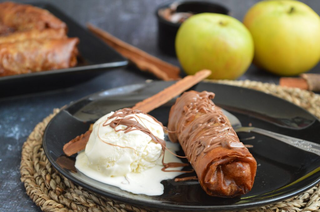 Crispy Apple Pie Parcels