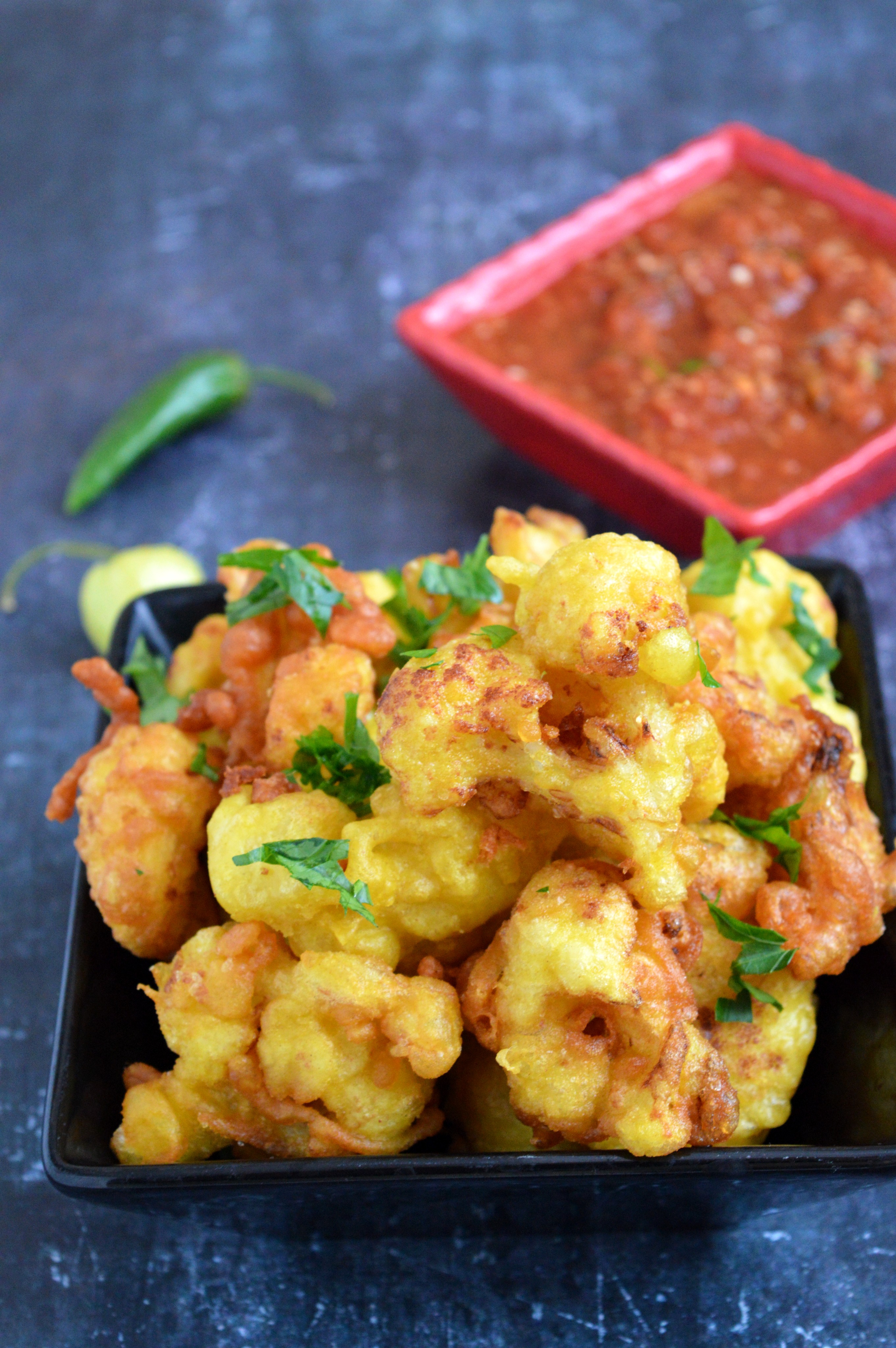 Beer Battered Cauliflower