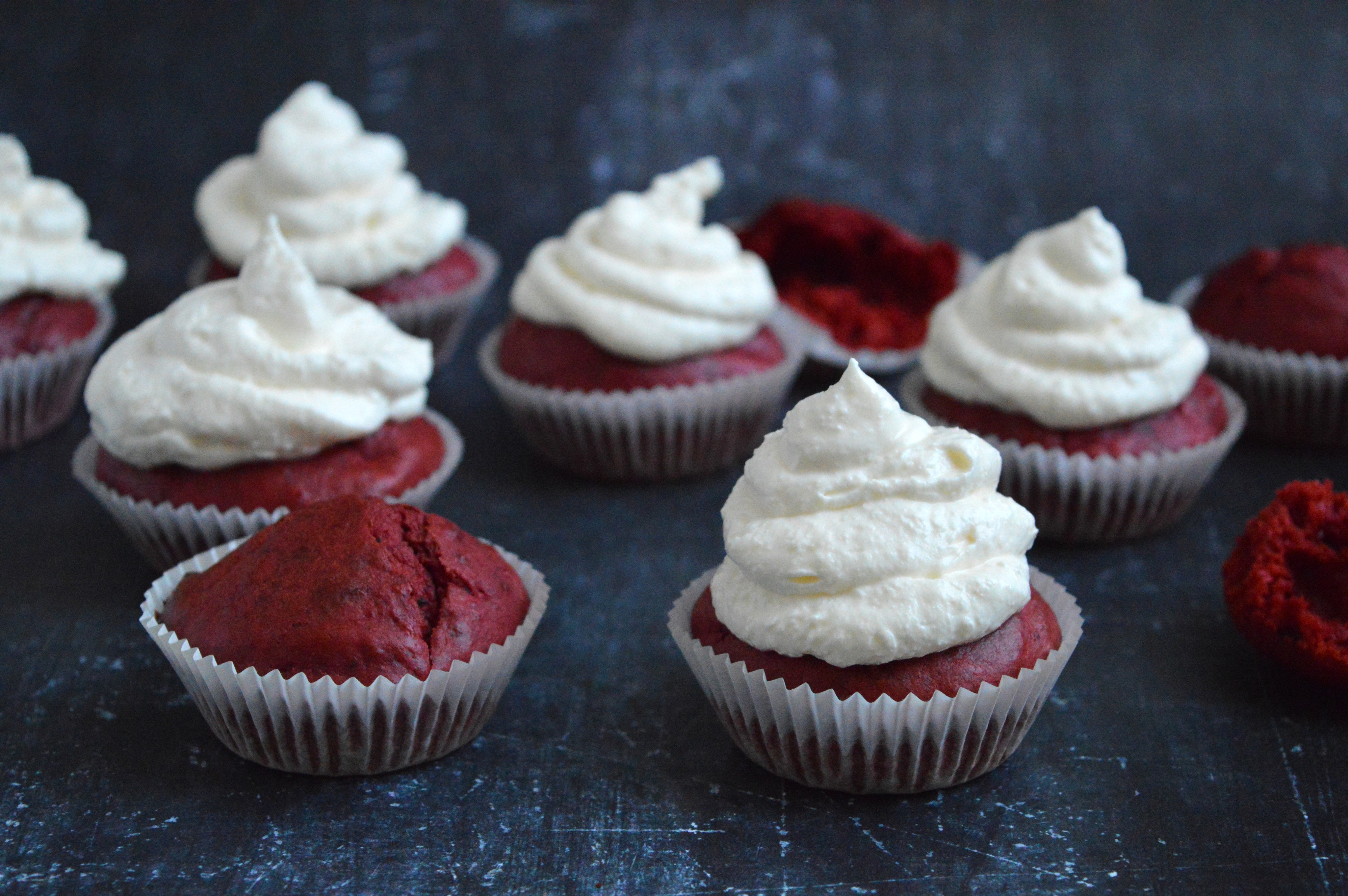 Beetroot & Whipped Feta Muffins