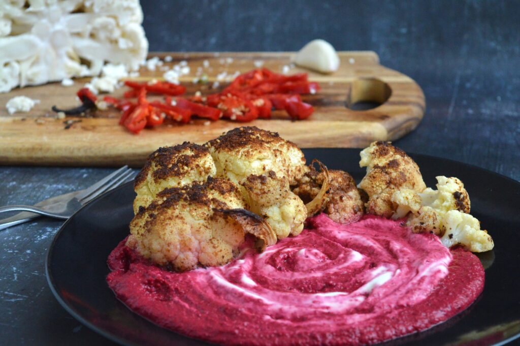 Za'atar Roasted Cauliflower