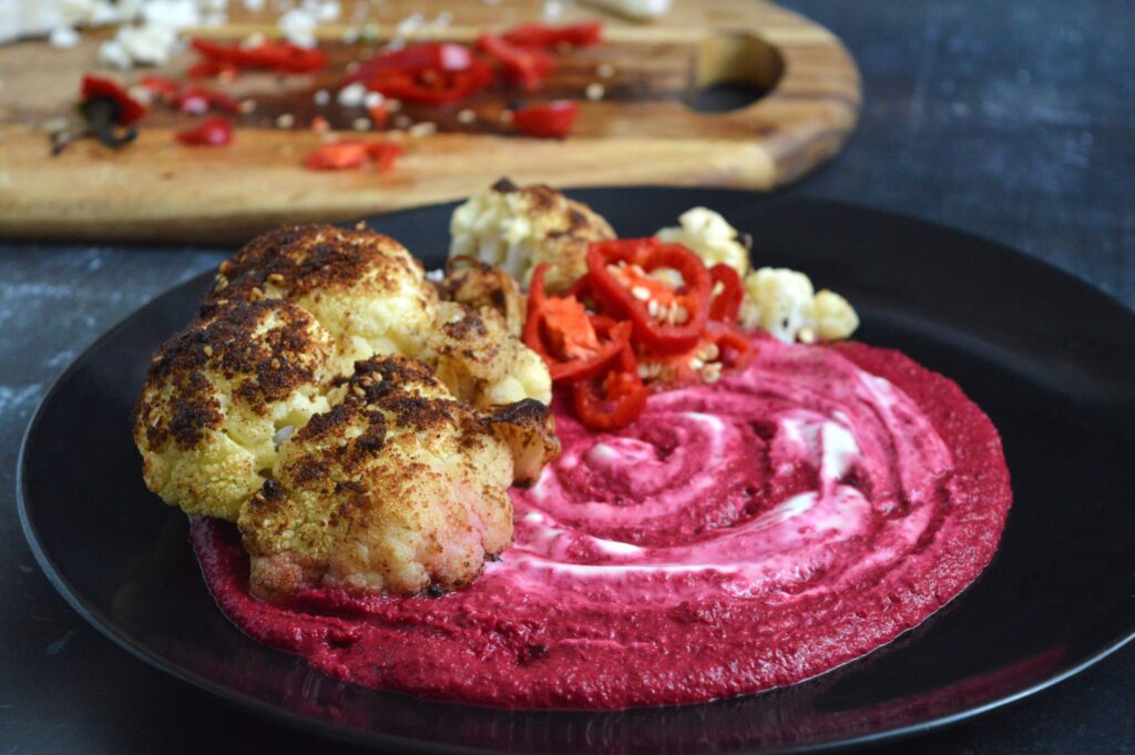 Za'atar Roasted Cauliflower
