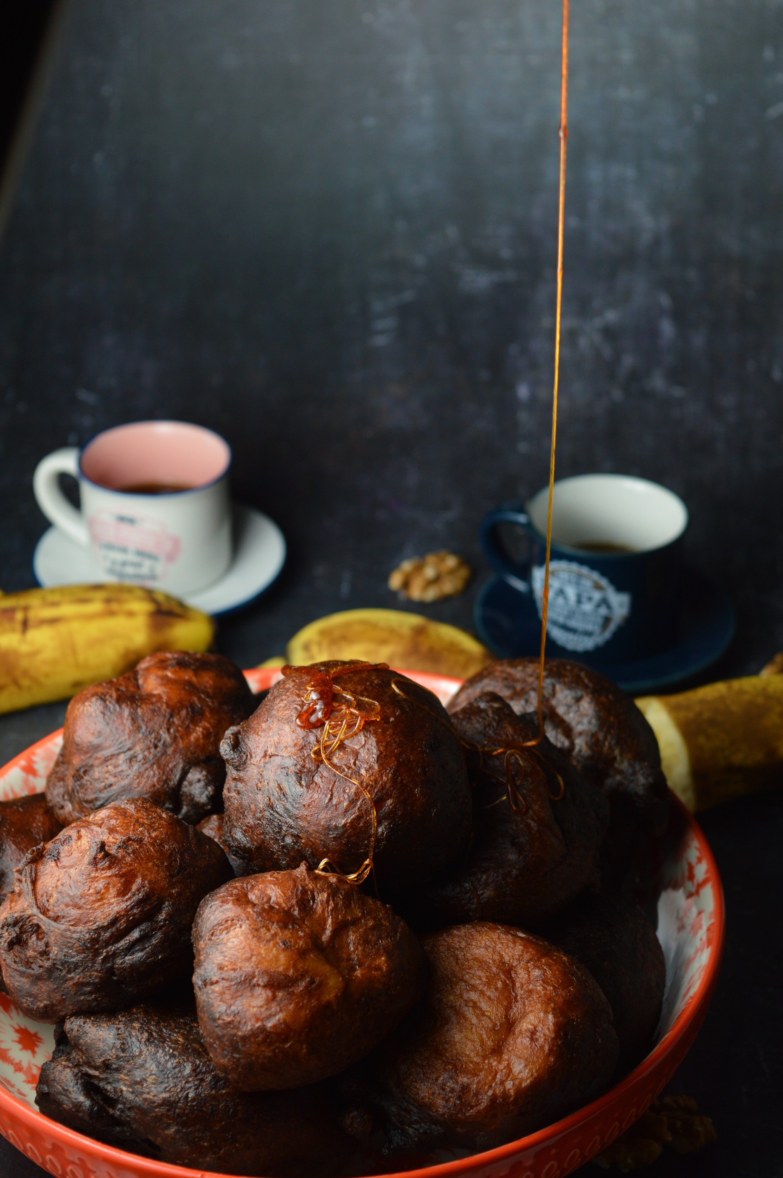 Slated Caramel Banana Balls