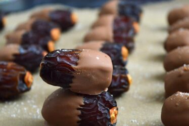 Milk Chocolate Medjool Dates with Sea Salt