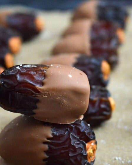 Milk Chocolate Medjool Dates with Sea Salt