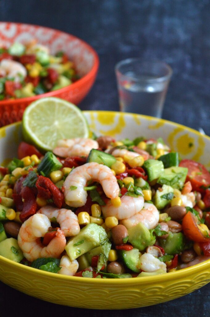 Spicy Mexican Shrimp Salad