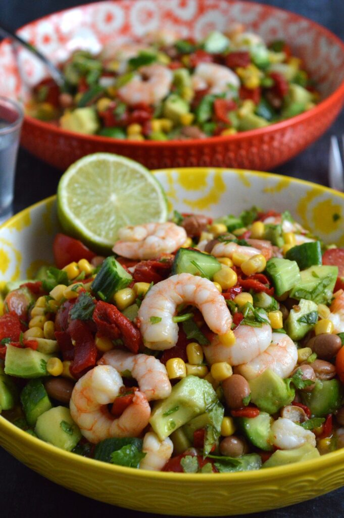 Spicy Mexican Shrimp Salad
