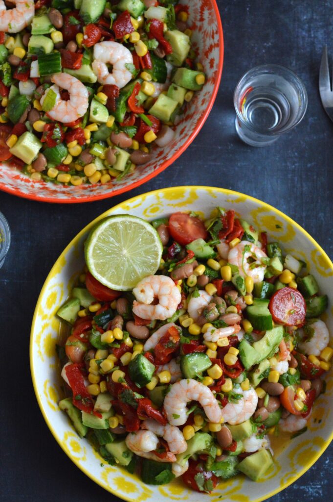 Spicy Mexican Shrimp Salad