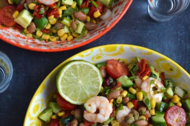 Spicy Mexican Shrimp Salad