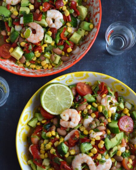 Spicy Mexican Shrimp Salad