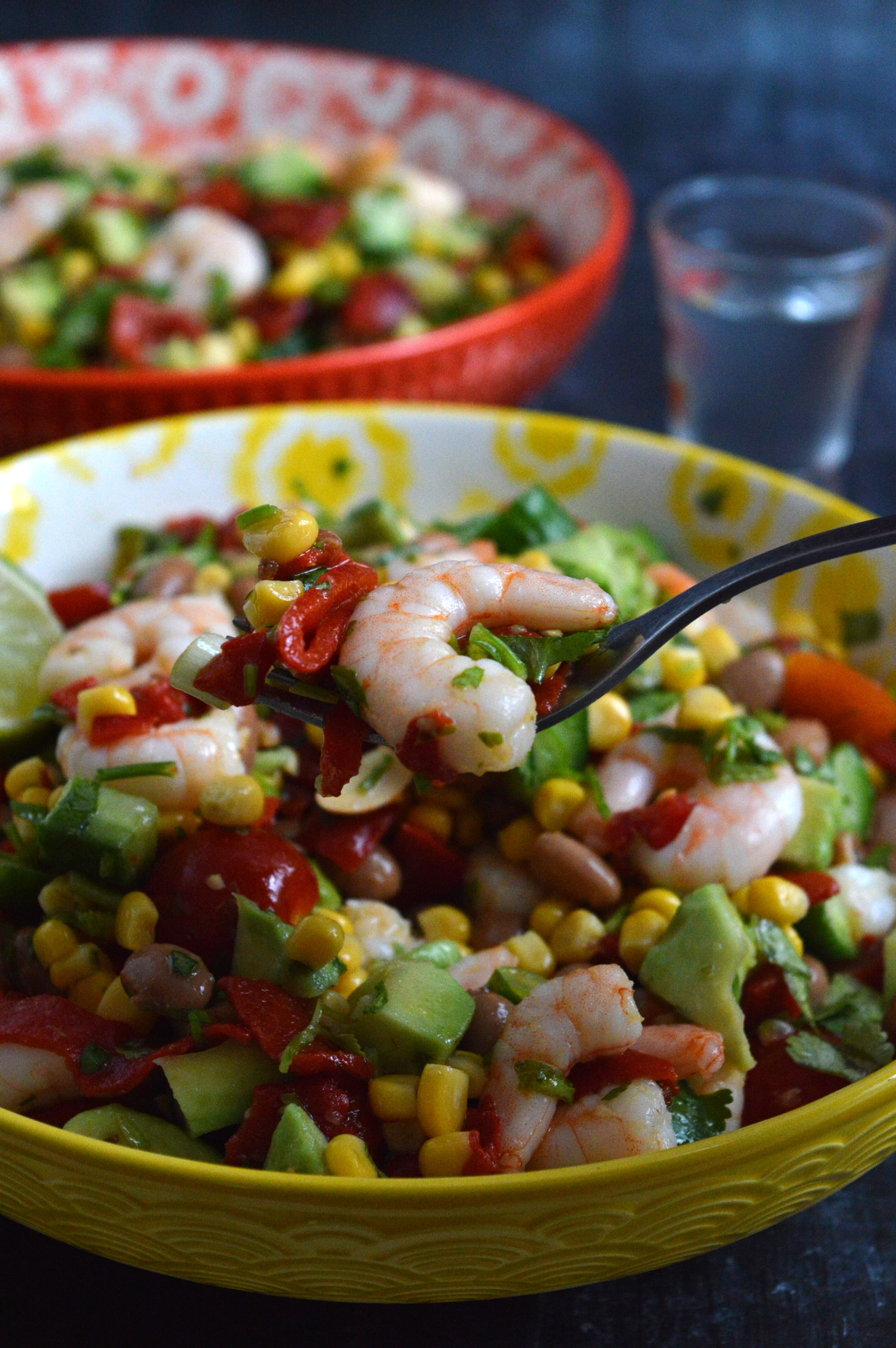 Spicy Mexican Shrimp Salad