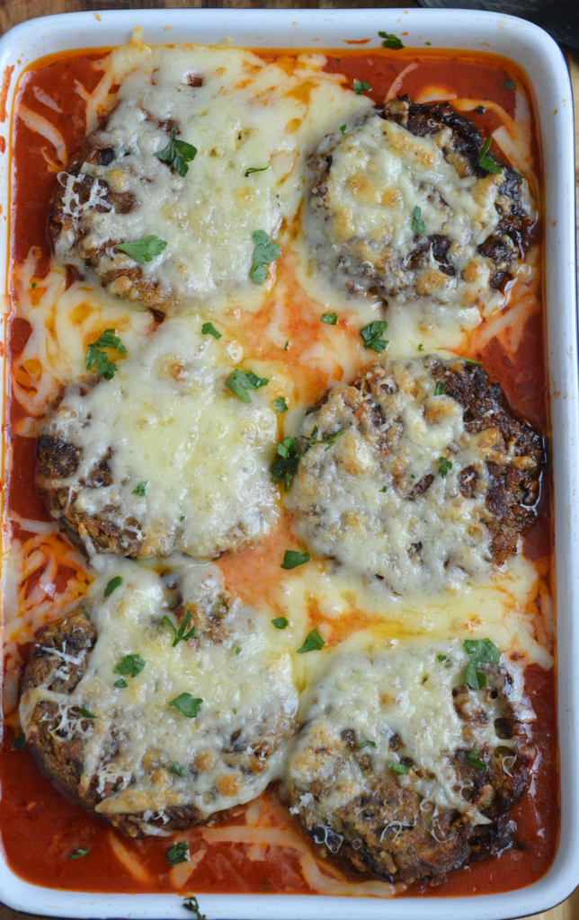 Eggplant Meatballs with Marinara Sauce