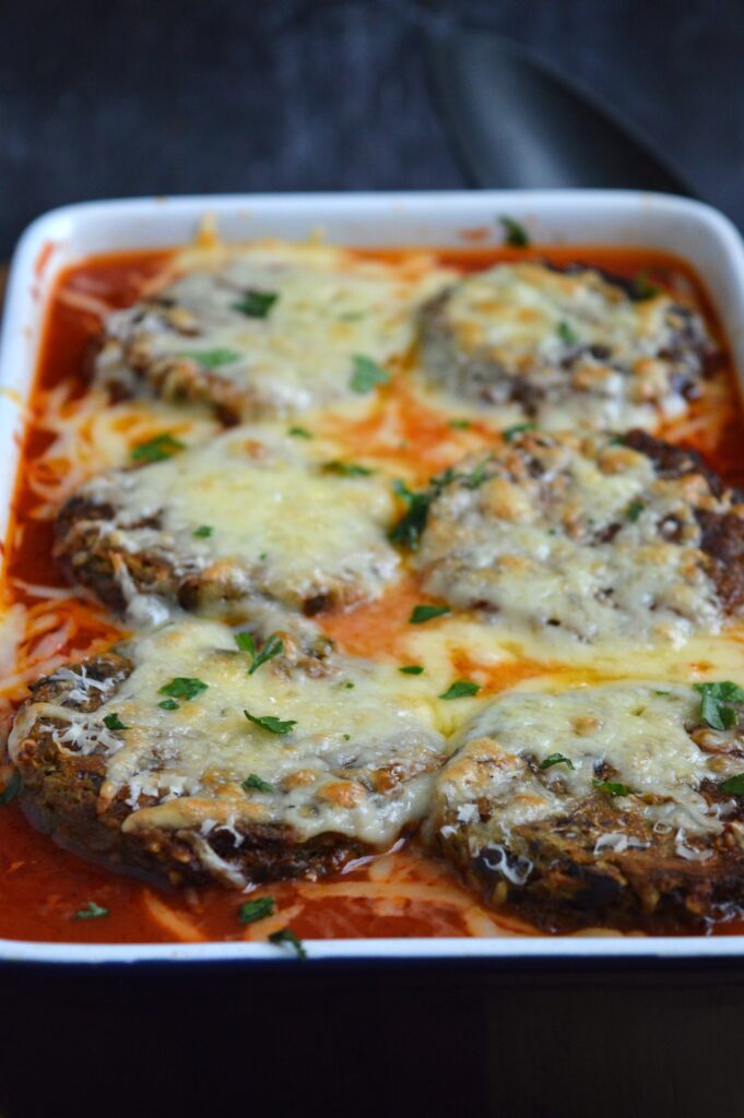 Eggplant Meatballs with Marinara Sauce