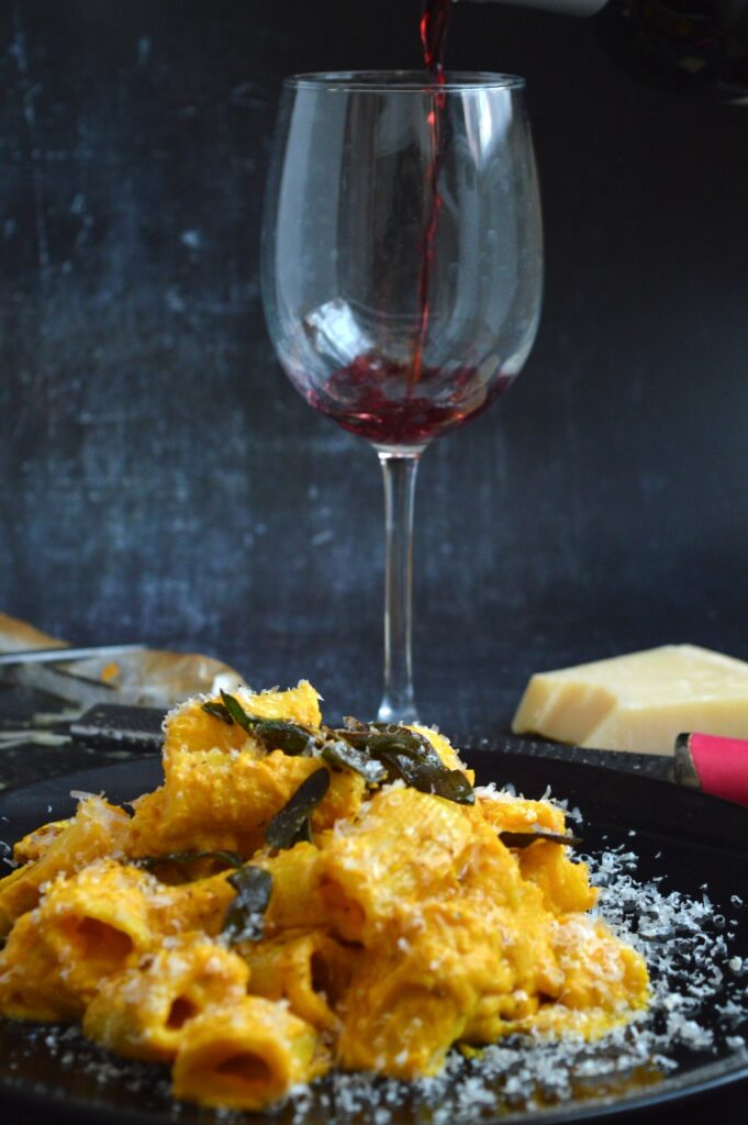 Creamy Pumpkin Pasta with Sage