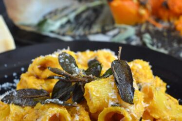 Creamy Pumpkin Pasta with Sage
