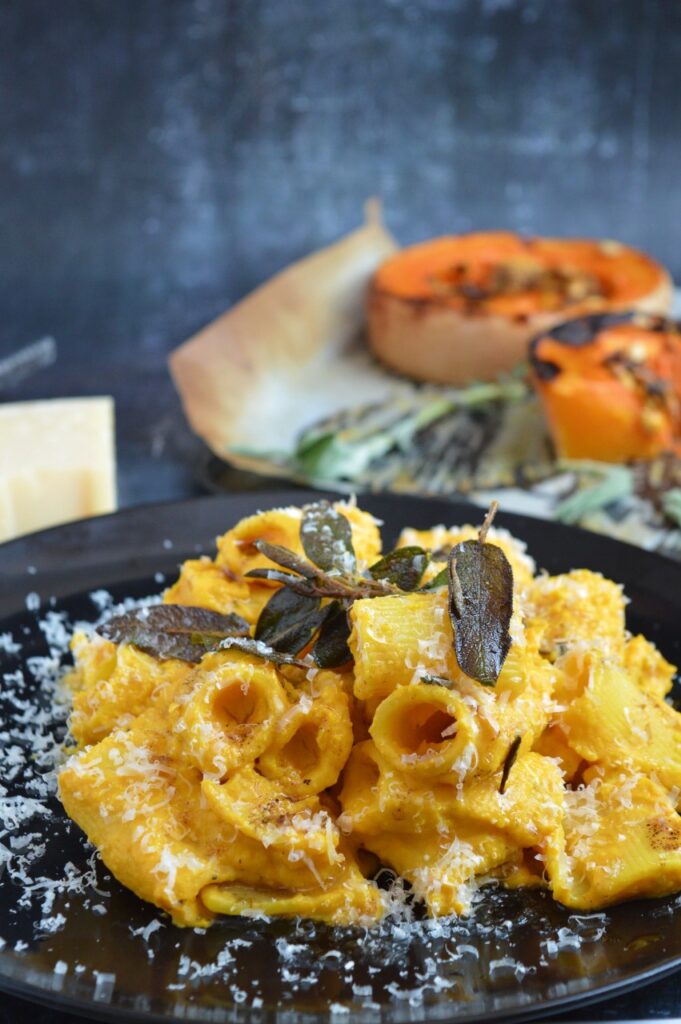 Creamy Pumpkin Pasta with Sage