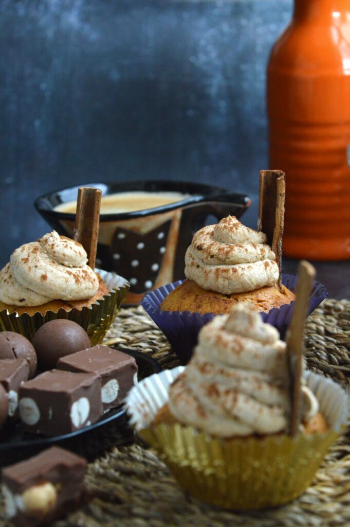 Pumpkin Spice Latte Cupcakes