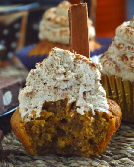 Pumpkin Spice Latte Cupcakes