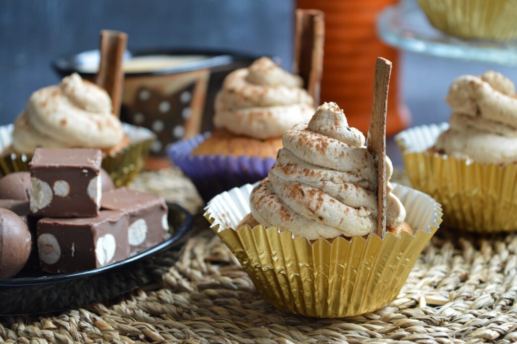 Pumpkin Spice Latte Cupcakes