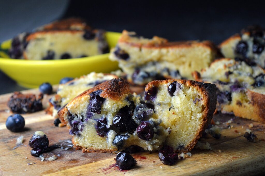Lemon Blueberry Loaf Cake