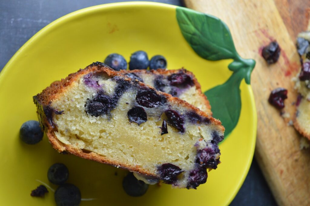 Lemon Blueberry Loaf Cake