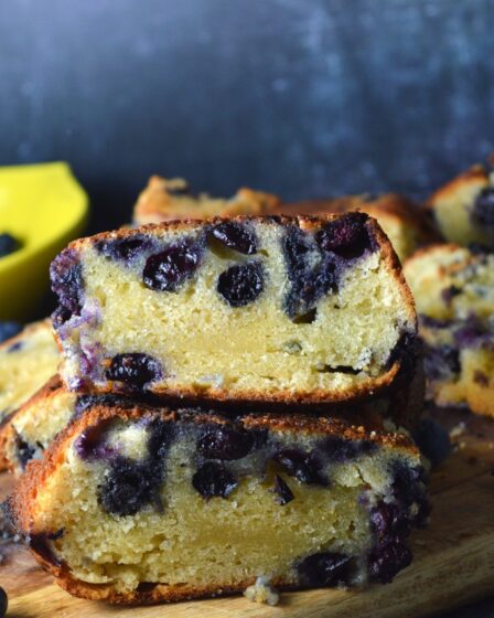 Lemon Blueberry Loaf Cake
