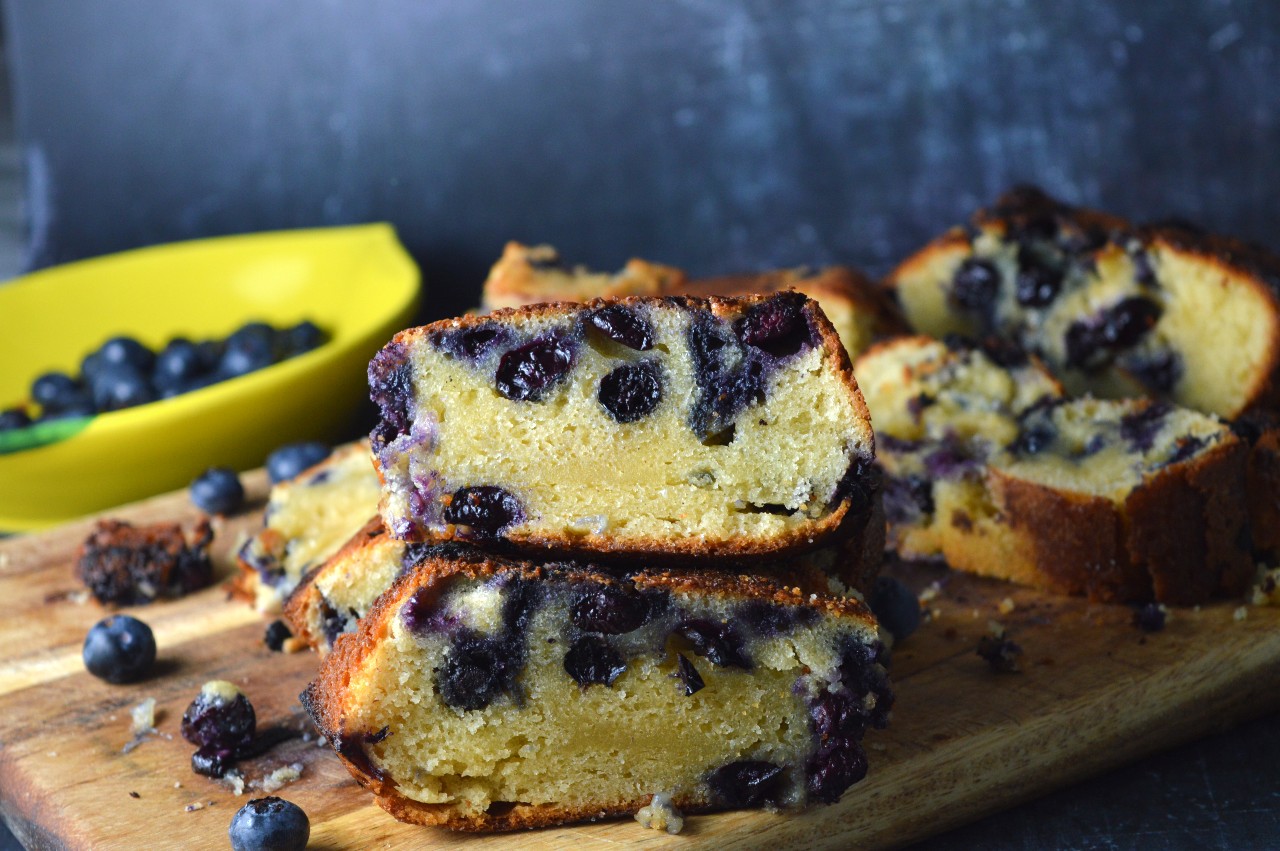 Lemon Blueberry Loaf Cake