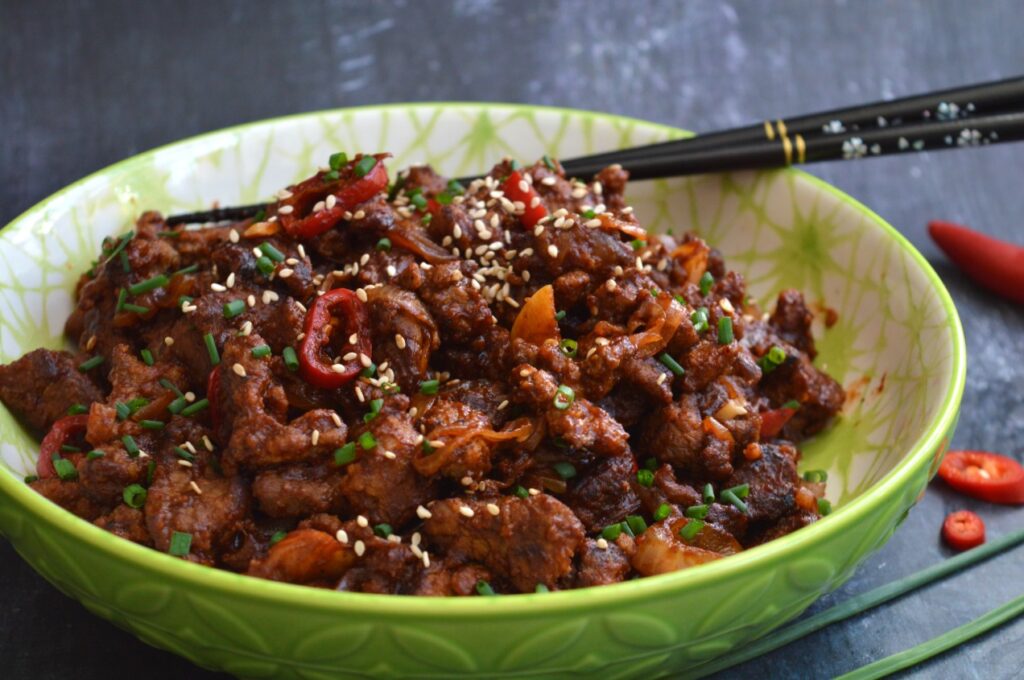 Chinese Crispy Chilli Beef