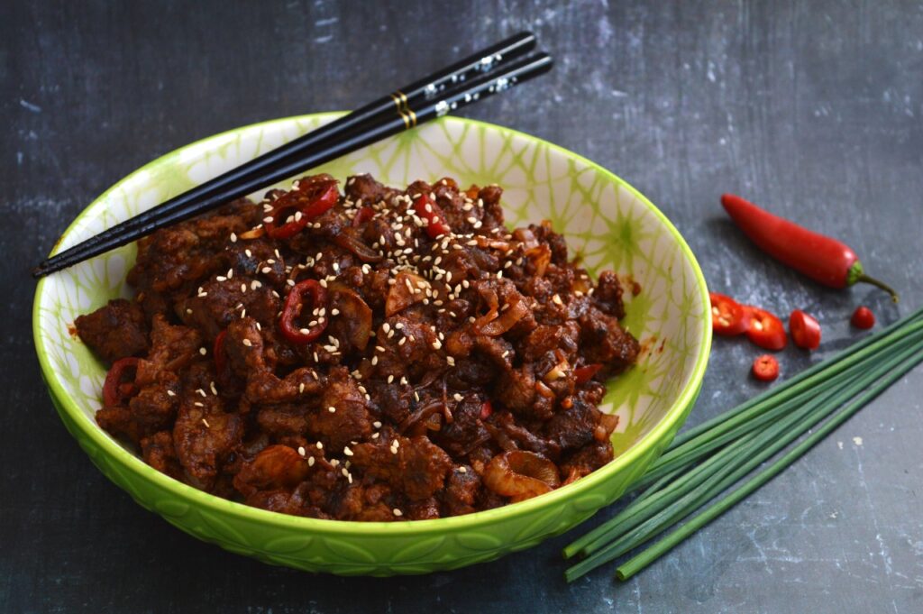 Chinese Crispy Chilli Beef