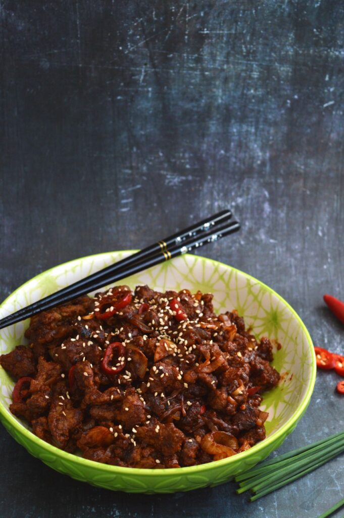 Chinese Crispy Chilli Beef