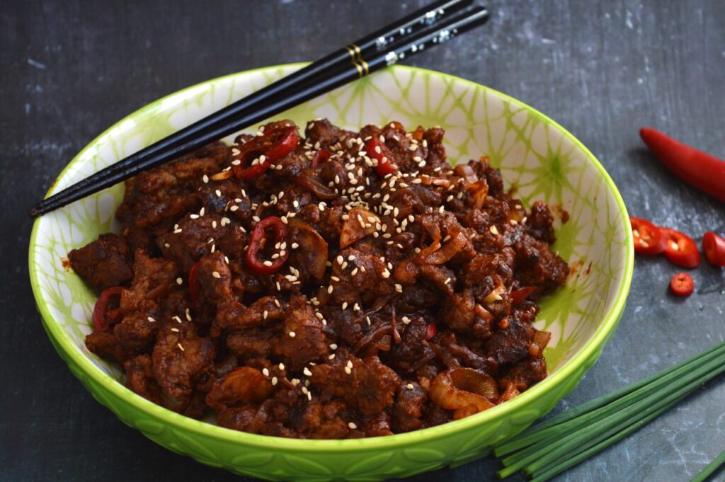 Chinese Crispy Chilli Beef