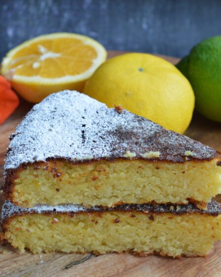 Torta Caprese al Limone