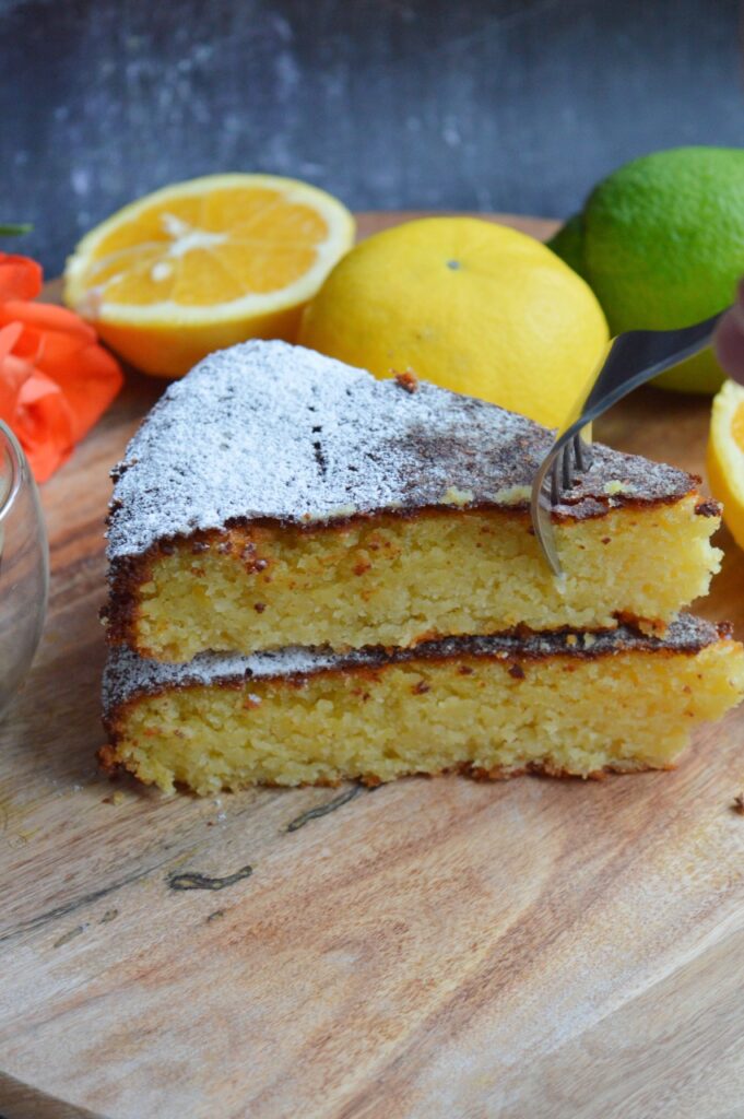 Torta Caprese al Limone