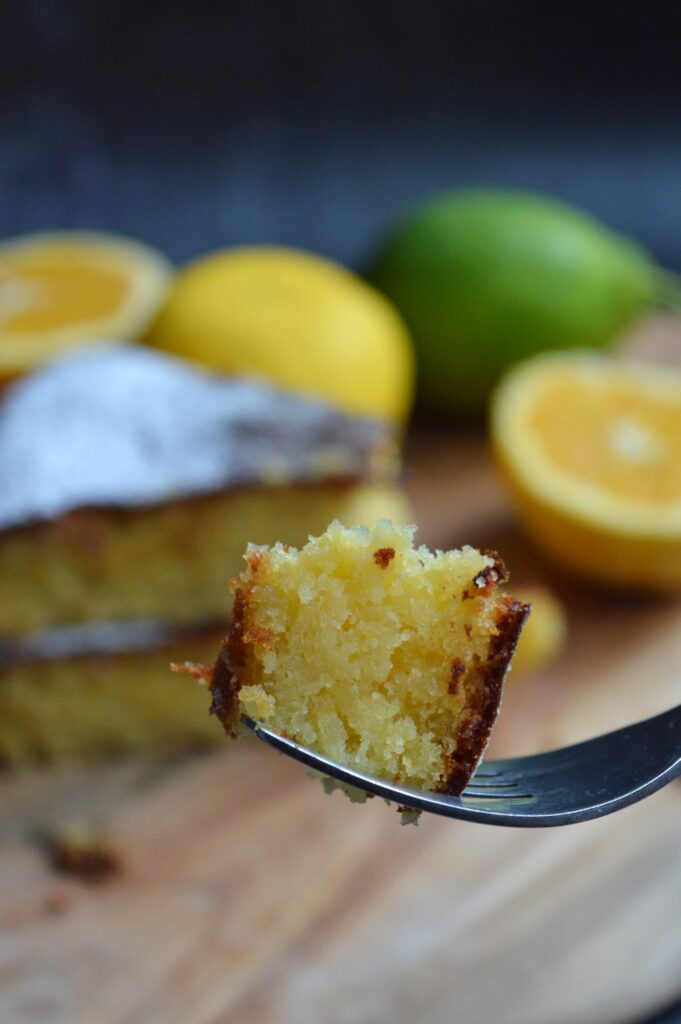 Torta Caprese al Limone
