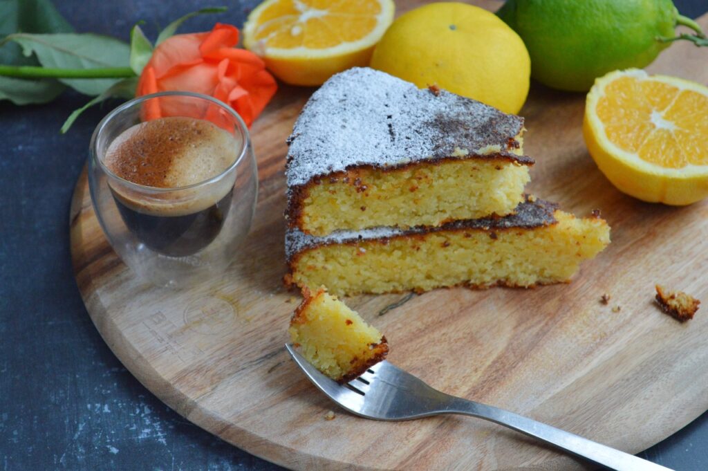 Torta Caprese al Limone