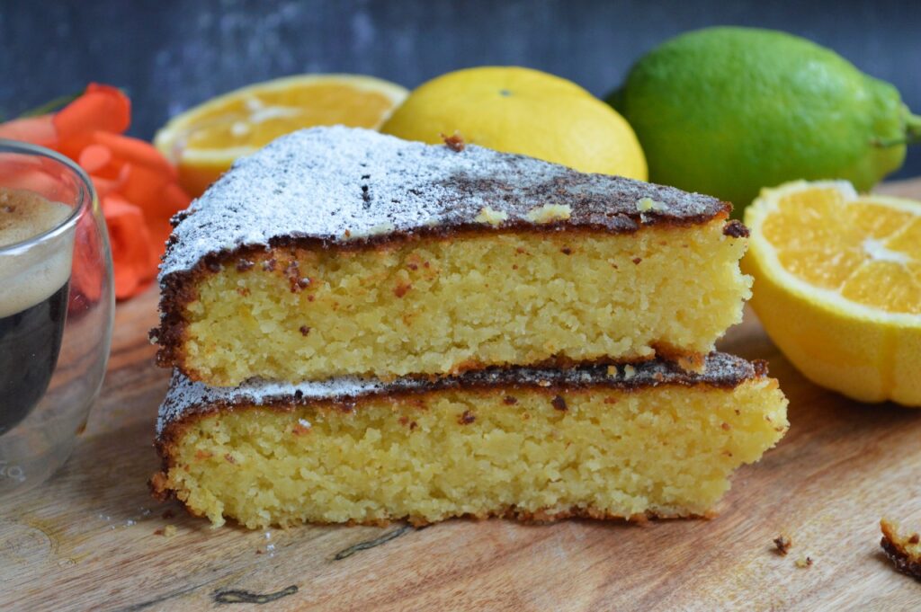 Torta Caprese al Limone