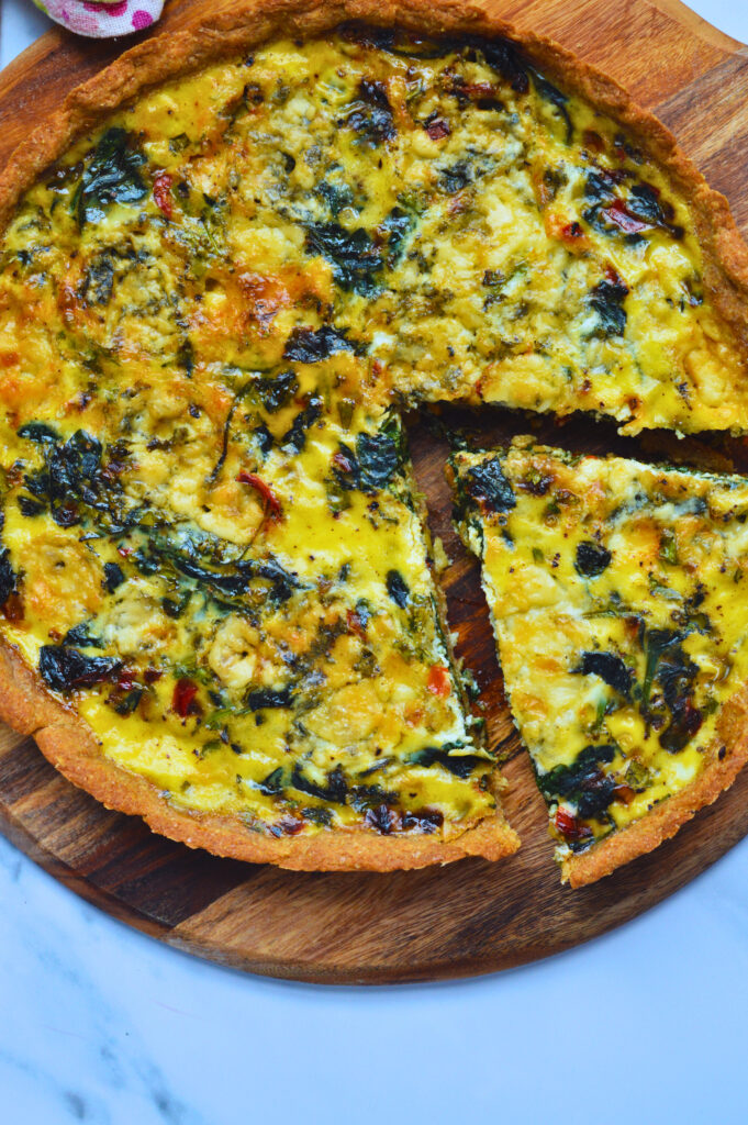 Spinach & Roquefort Vegetarian Galette