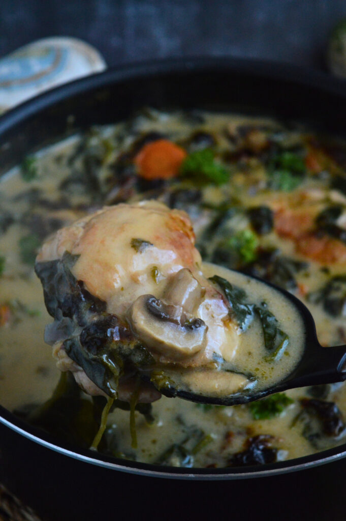 Wild Mushroom Chicken Casserole