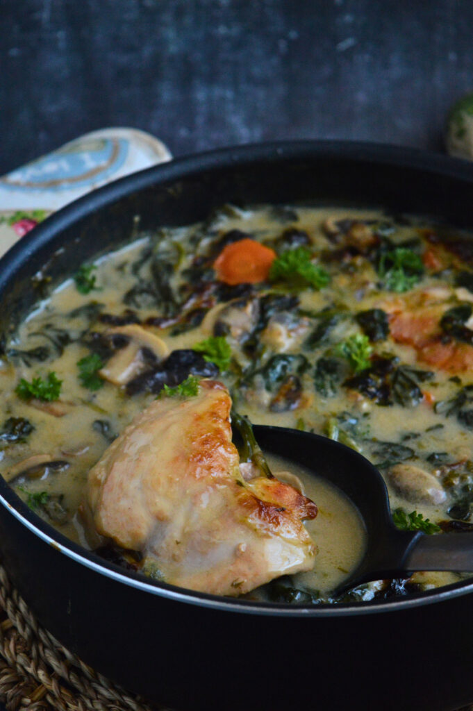 Wild Mushroom Chicken Casserole