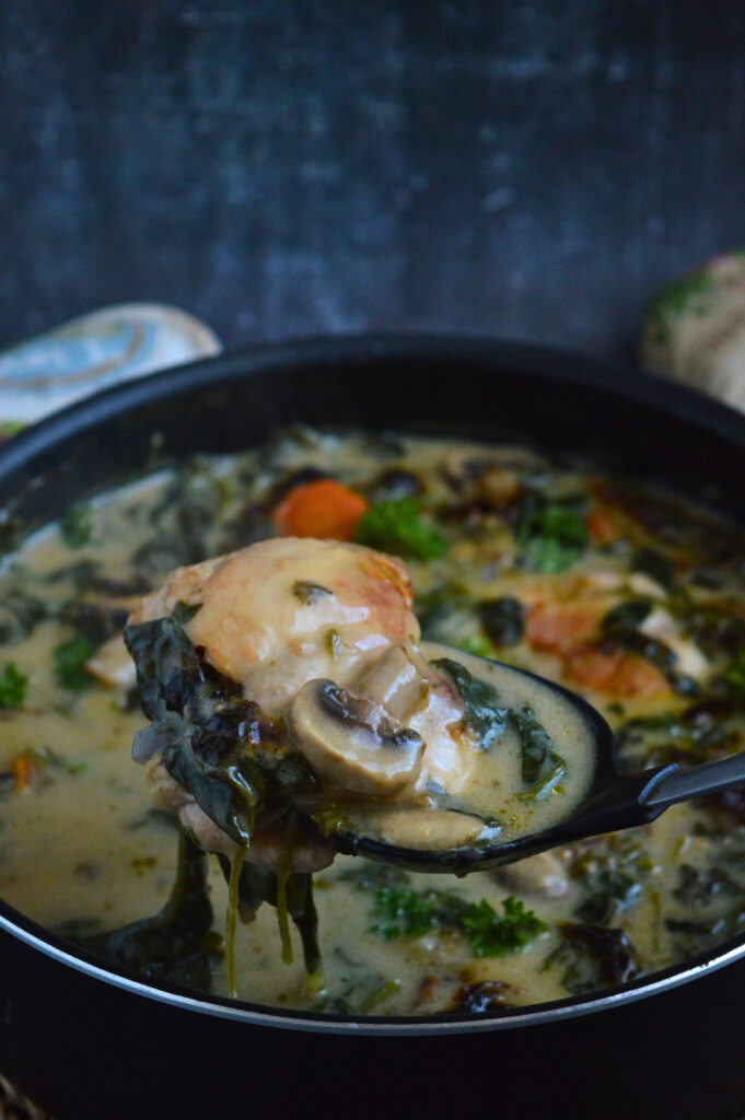 Wild Mushroom Chicken Casserole