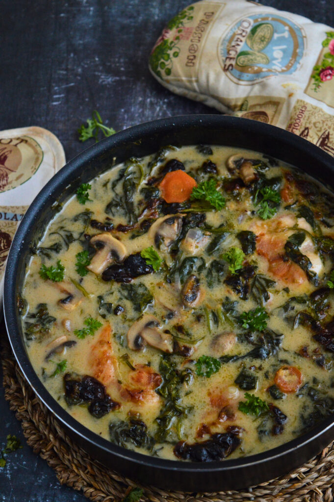 Wild Mushroom Chicken Casserole