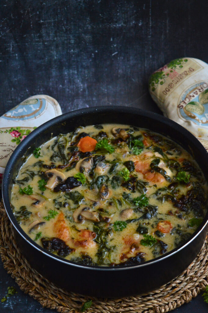 Wild Mushroom Chicken Casserole