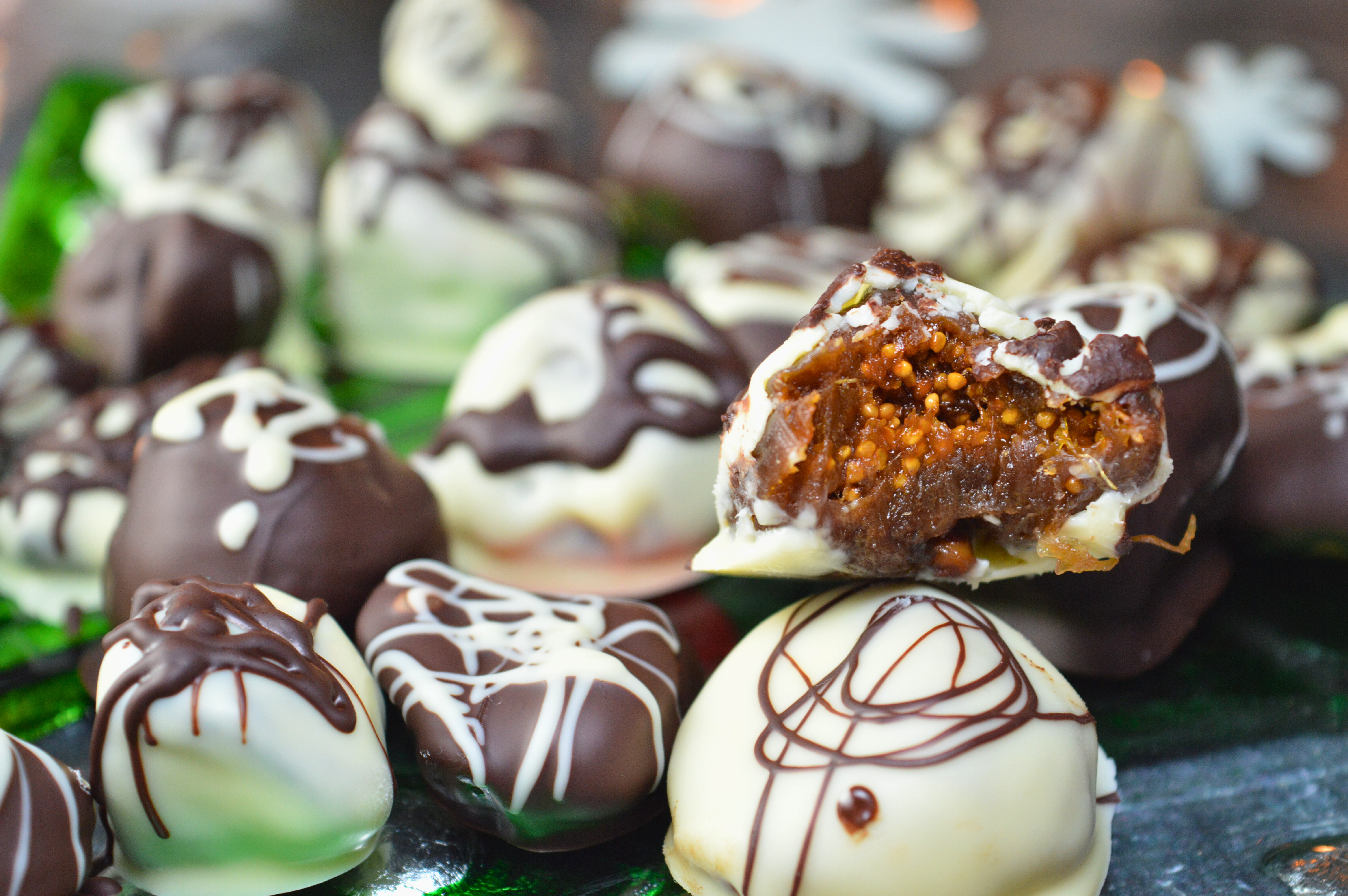 Chocolate Dipped Dried Fruit