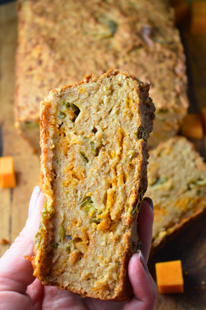 Jalapeño Cheddar Spelt Bread