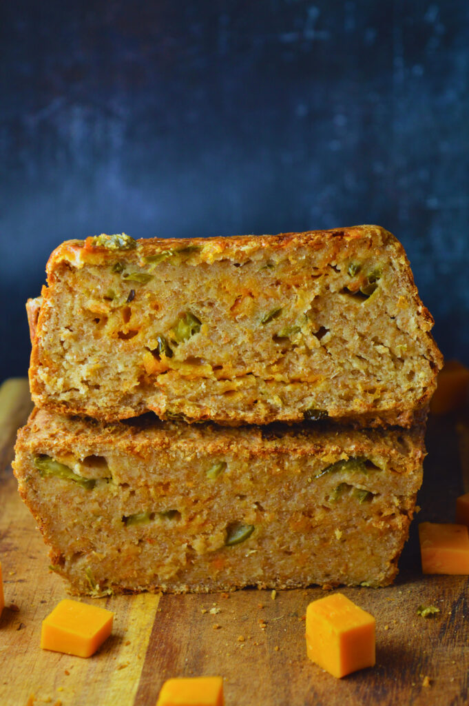 Jalapeño Cheddar Spelt Bread