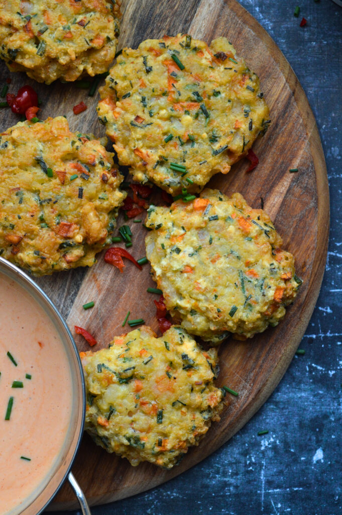 Shrimp & Vegetable Pancake