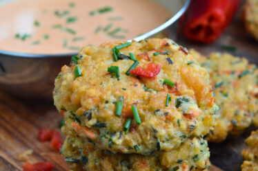 Shrimp & Vegetable Pancakes