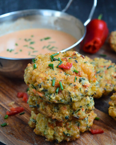 Shrimp & Vegetable Pancakes