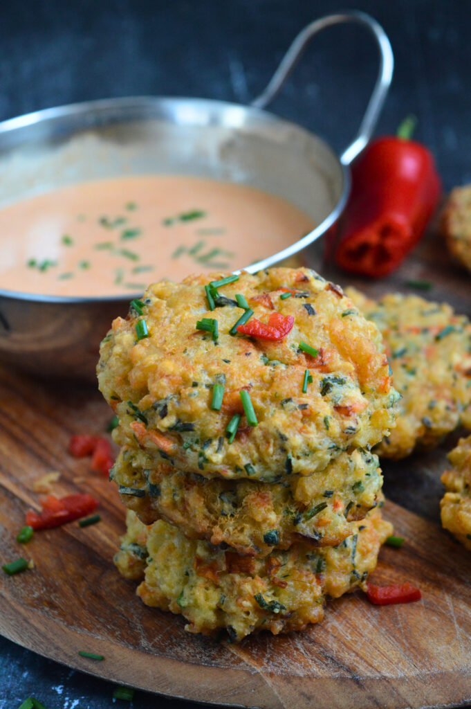 Shrimp & Vegetable Pancakes
