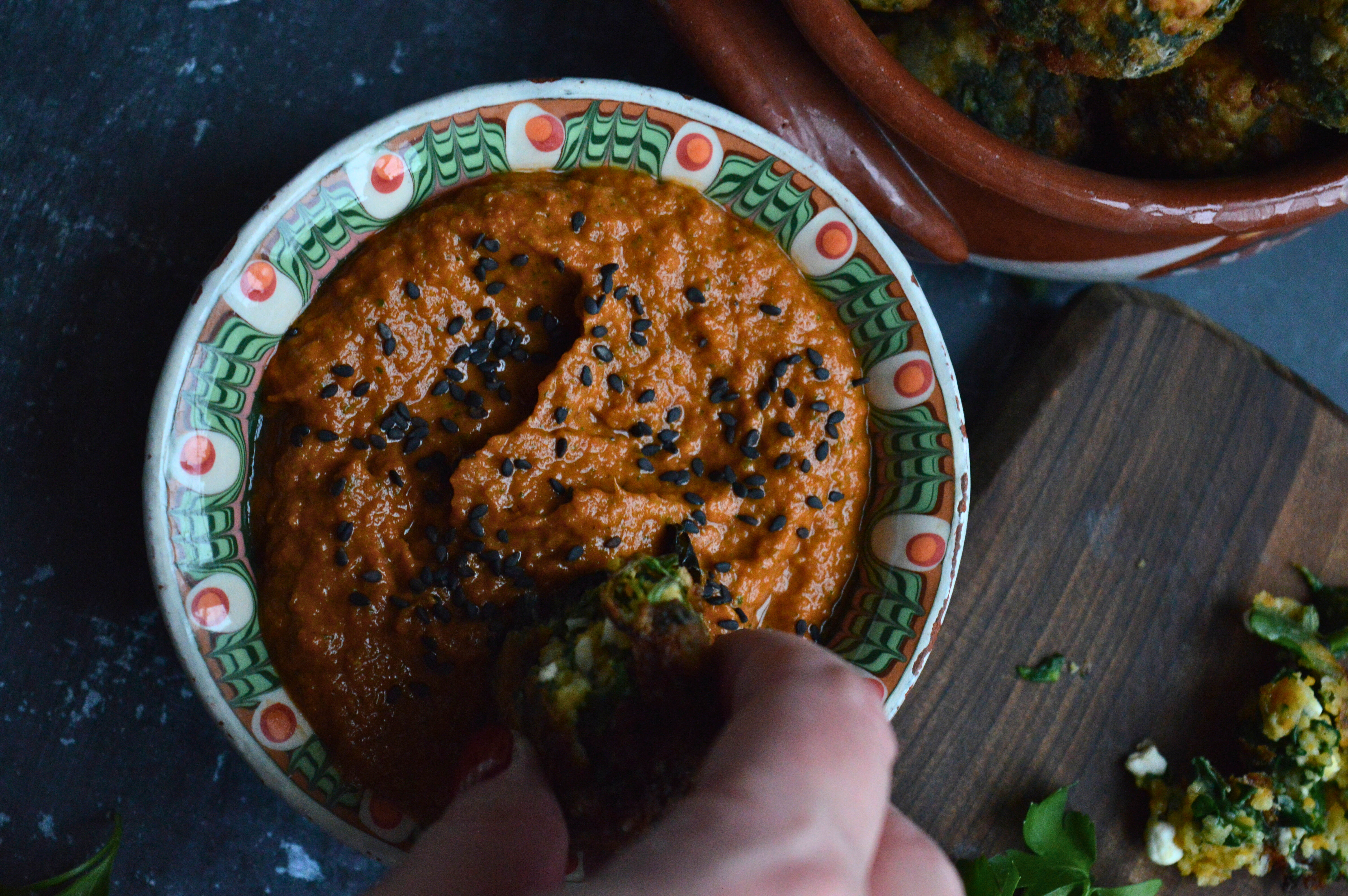 Spring Spinach Meatballs